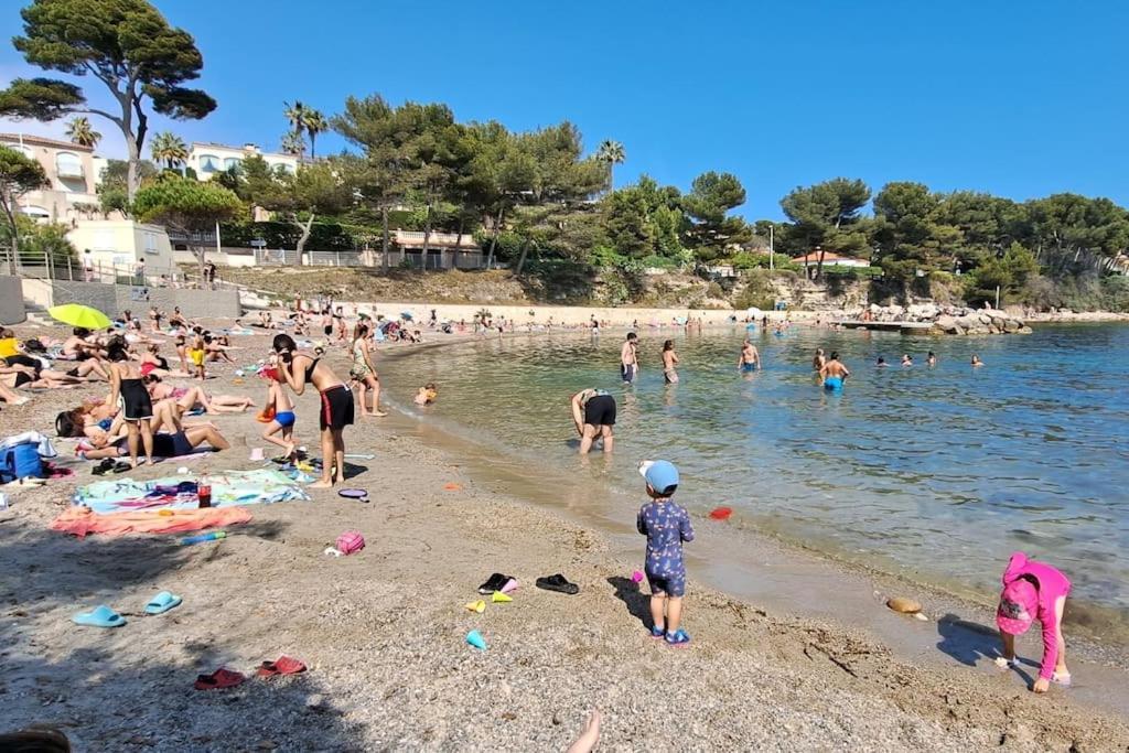 Magnifique T2 - Les Pieds Dans L'Eau Piscine/Plage Carry-le-Rouet Exterior foto